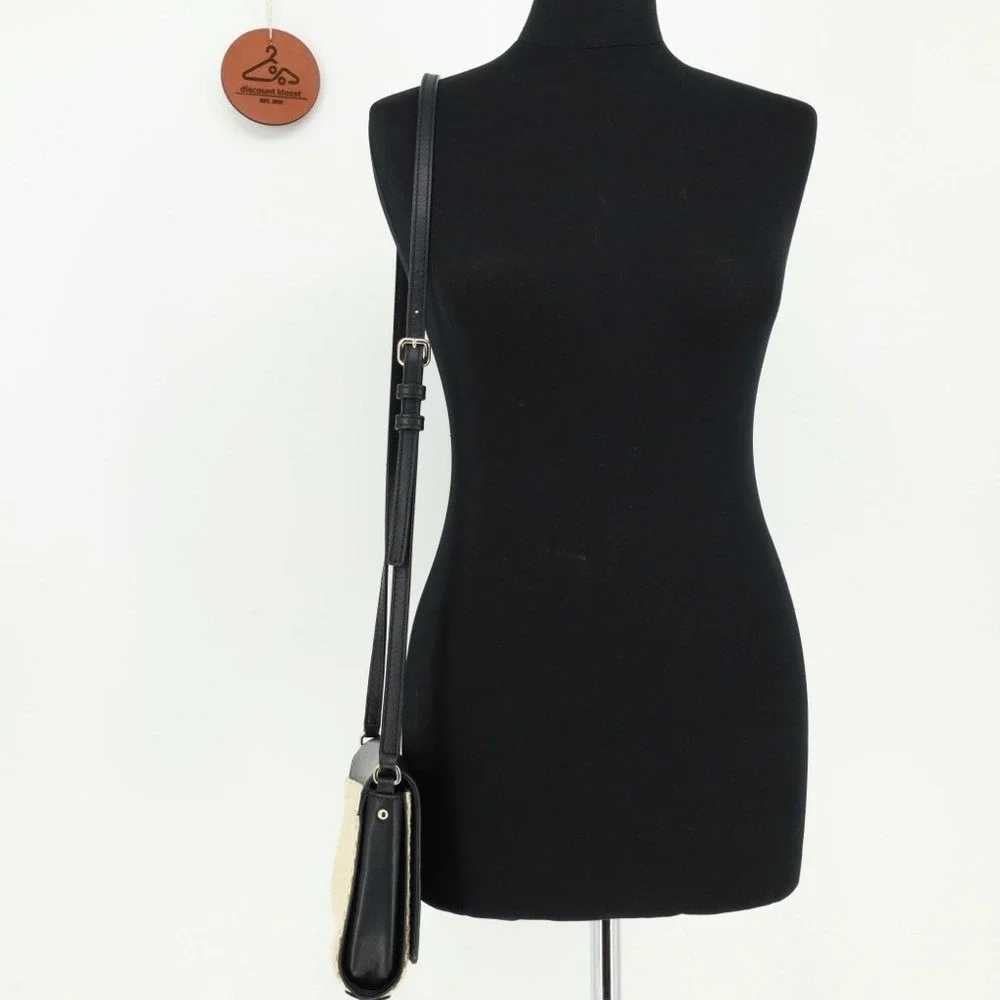 Kate Spade Holly Street Straw Rubie Leather Handbag‎ Crossbody Magnetic closure